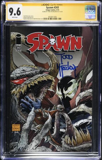Image of Spawn #243 CGC 9.6 Signed by Todd McFarlane