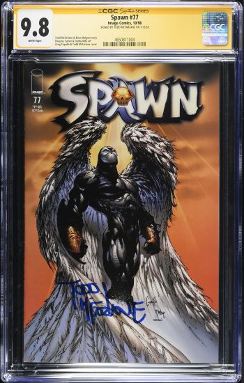 Image of Spawn #77 CGC 9.8 Signed by Todd McFarlane