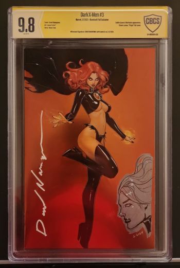 Image of Dark X-Men #3 CBCS 9.8 Signed by David Nakayama