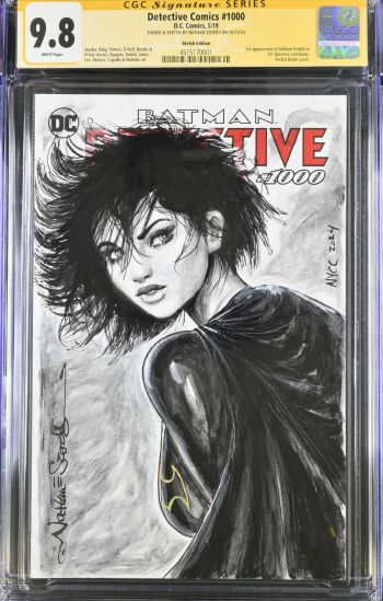 Image of Detective Comics #1 CGC 9.8 Signed by Nhathan Szerdy