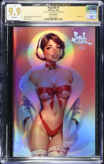 Image of Pop Kill #1 CGC 9.9 Signed by Will Jack