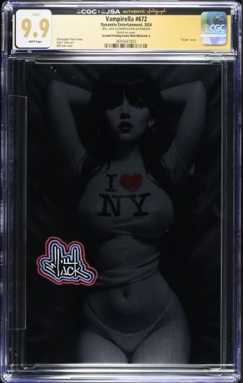 Image of Vampirella #672 9.9 Signed by Lick