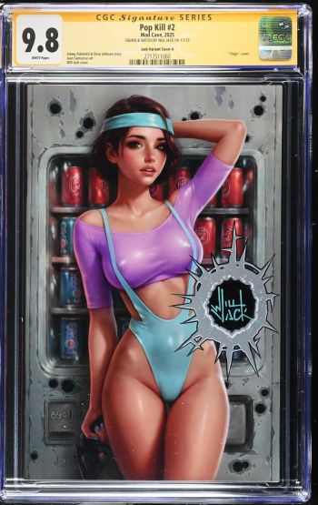 Image of Pop Kill #2 CGC 9.8 Signed by Will Jack