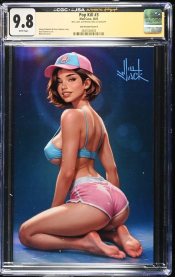 Image of Pop Kill #3 CGC 9.8 Signed by Will Jack