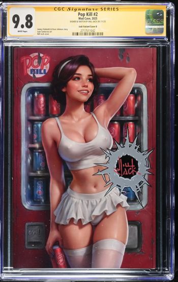 Image of Pop Kill #2 CGC 9.8 Signed by Will Jack