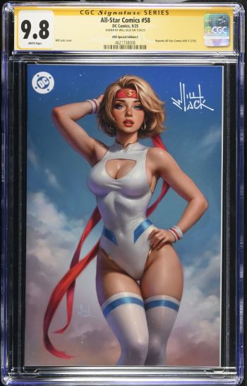 Image of All-Star Comics #58 CGC 9.8 Signed by Will Jack