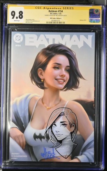 Image of Batman #154 CGC 9.8 Signed by Will Jack