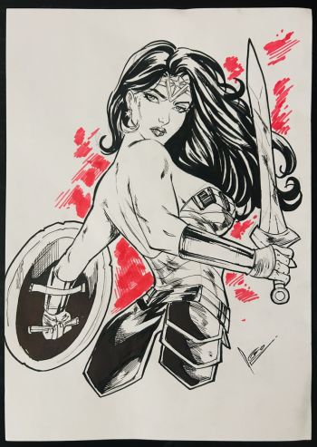 Image of Wonder Woman by Léo Oliveira