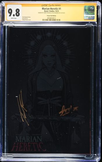 Image of Marian Heretic #1 | CGC 9.8 | SIGNED BY JENNY FRISON & TINI HOWARD