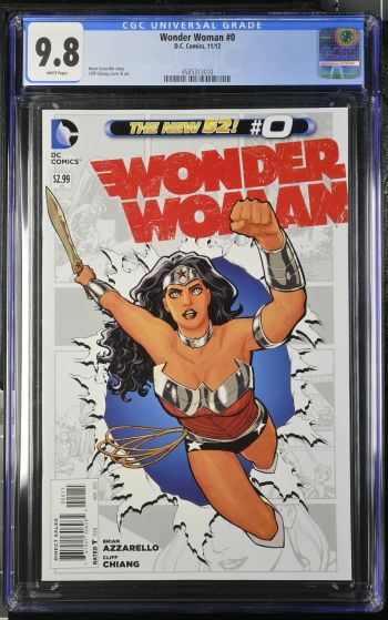 Image of Wonder Woman #0 CGC 9.8