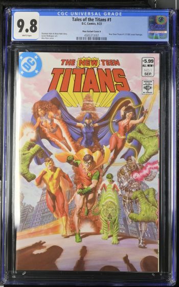 Image of Tales of the Titans #1 Ross Variant Cover A CGC 9.8