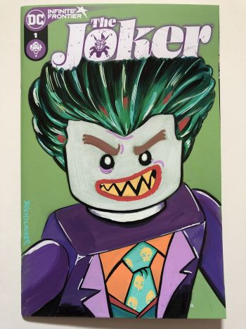 Image of Lego Joker Custom Cover Art