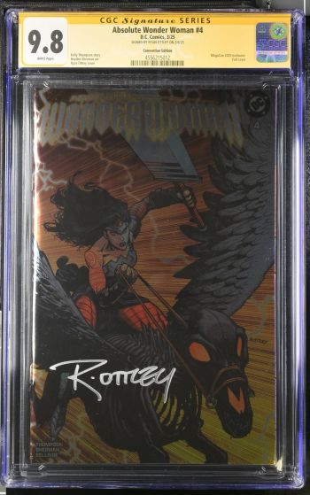 Image of Absolute Wonder Woman #4 CGC 9.8 Signed by Ryan Ottley