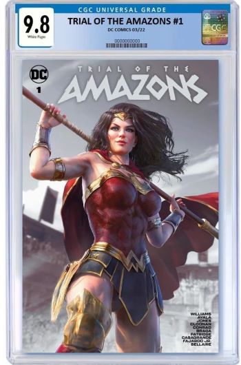 Image of Trial of the Amazons #1 Comic Mint Edition CGC 9.8