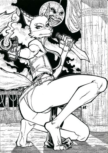 Image of Bad Wabbit Ink Cover by LC Freitas