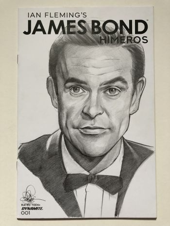 Image of Sean Connery as James Bond Sketch Cover