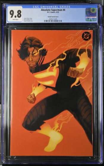 Image of Absolute Superman #4 Talaski Variant CGC 9.8