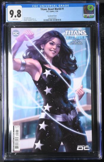 Image of Titans: Beast World #1 CGC 9.8 Lau Variant Cover