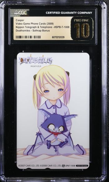 Image of Casper #SPB-T-1008 | Video Game Phone Cards | Deathsmiles, Sofmap Bonus | CGC PRISTINE 10