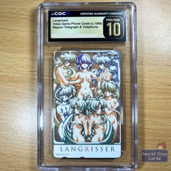 Image of Langrisser Video Game Phone Cards CGC Pristine 10