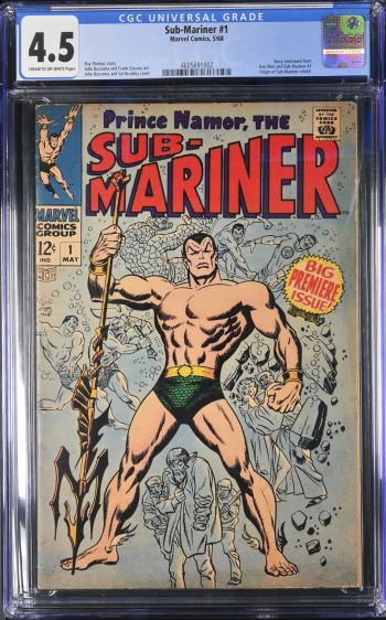 Image of Sub-Mariner #1 CGC 4.5