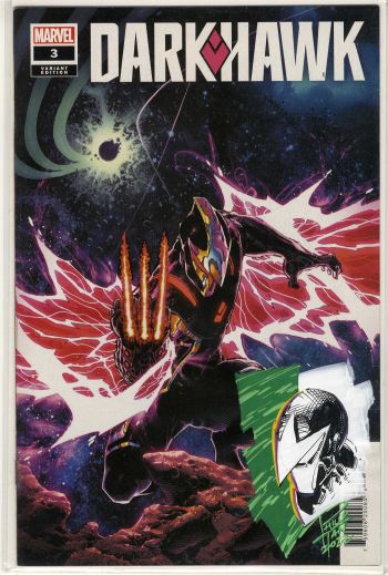 Image of Darkhawk #3 Variant Cover with Philip Tan Remark