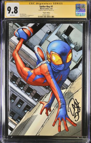 Image of Spider-Boy #1 CGC 9.8 Signed by Dan Slott