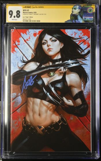 Image of NYX #1 CGC 9.8 Signed by Stanley "Artgerm" Lau