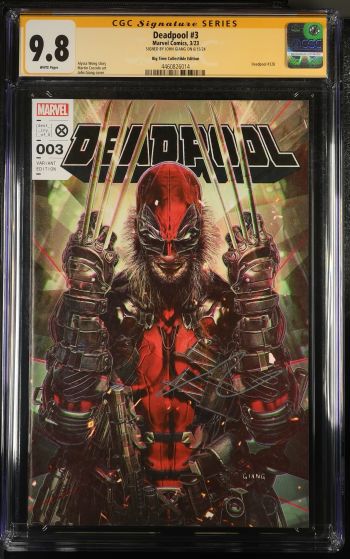 Image of Deadpool #3 | Big Time Collectible Edition | CGC 9.8 | Signature Series