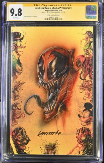 Image of Gorkem Demir Studio Presents #1 | U.S.A. Tour Gold Edition | CGC 9.8 | Signature Series