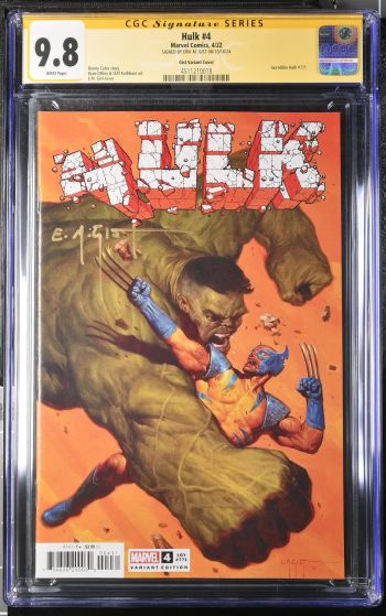 Image of Hulk #4 | Gist Variant Cover | CGC 9.8 | Signature Series