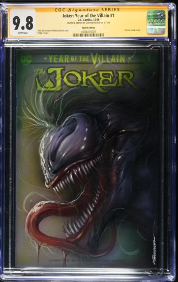 Image of Joker: Year of the Villain #1 | Sketch Edition | CGC 9.8 | Signature Series
