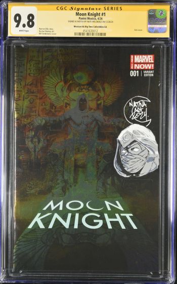 Image of Moon Knight #1 | Mexican Ed./Big Time Collectibles Ed. | CGC 9.8 | Signature Series