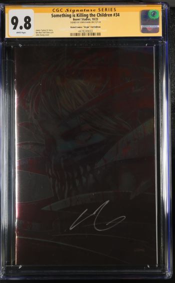 Image of Something is Killing the Children #34 | Rated Comics "Virgin" Foil Edition | CGC 9.8 | Signature Series