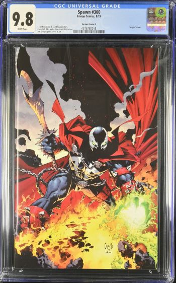 Image of Spawn #300 | Variant Cover D | CGC 9.8 | Universal