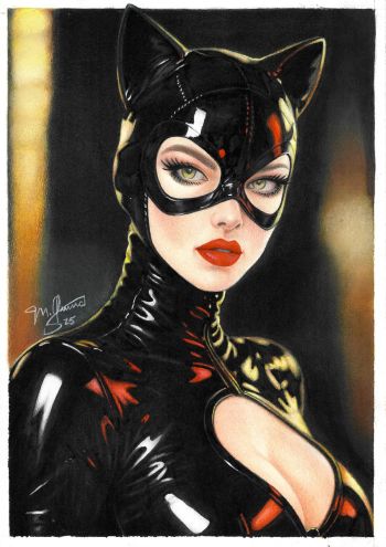 Image of Catwoman by Marina Oliveira