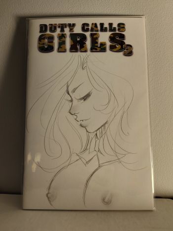 Image of Ale Garza Sketch Cover | Duty Calls Girls 3