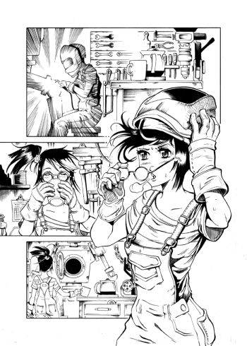 Image of Soul of Chrome page 1 by Lea Caballero