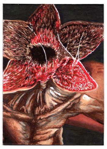Image of Demogorgon Sketch Card
