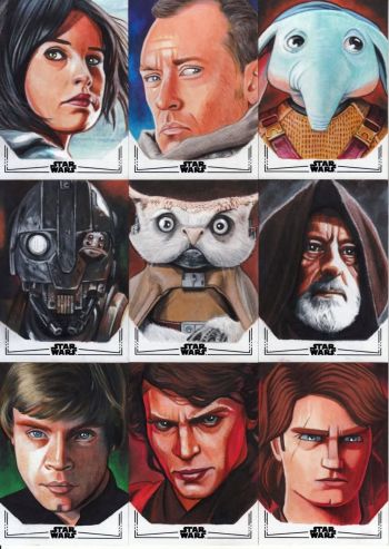 Image of 2025 Star Wars Chrome Galaxy