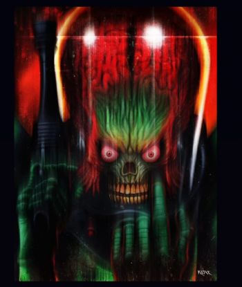 Image of Mars Attacks - 60th Anniversary - Printed in Blood