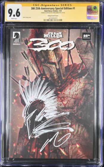 Image of 300 25th Anniversary Special Edition #1 | Giang Variant Cover | CGC 9.6 | Signature Series
