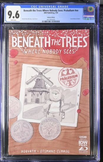 Image of Beneath the Trees Where Nobody Sees: Praludium #nn | Ashcan Edition | CGC 9.6 | Universal