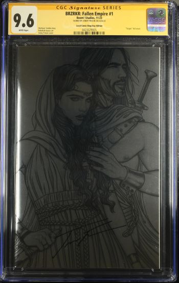 Image of BRZRKR: Fallen Empire #1 | Local Comic Shop Day Edition | CGC 9.6 | Signature Series