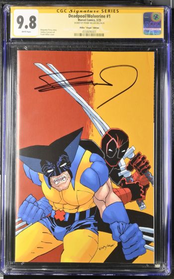 Image of Deadpool/Wolverine #1 | Miller "Virgin" Edition | CGC 9.8 | Signature Series