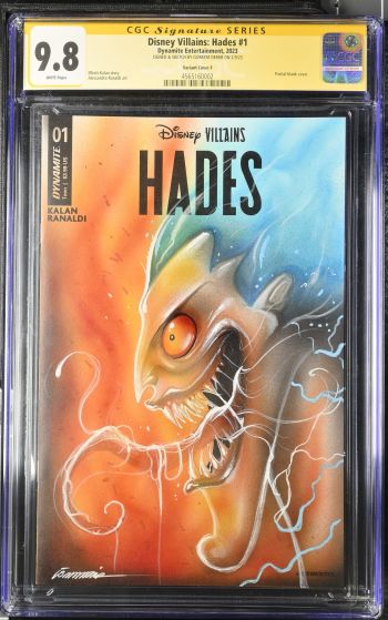 Image of Disney Villains: Hades #1 | Variant Cover F | CGC 9.8 | Signature Series