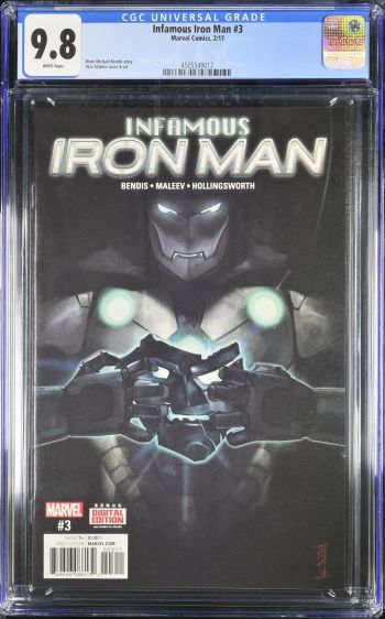 Image of Infamous Iron Man #3 | CGC 9.8 | Universal
