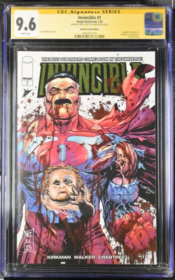Image of Invincible #1 | Whatnot Gold Edition | CGC 9.6 | Signature Series