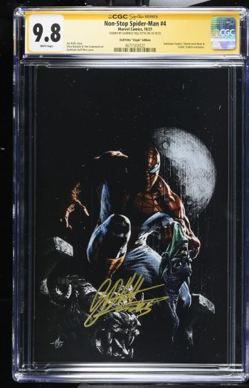 Image of Non-Stop Spider-Man #4 | Dell'Otto "Virgin" Edition | CGC 9.8 | Signature Series