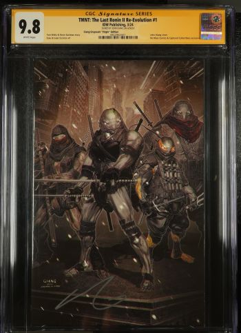 Image of TMNT: The Last Ronin II Re-Evolution #1 | Giang Grayscale "Virgin" Edition | CGC 9.8 | Signature Series